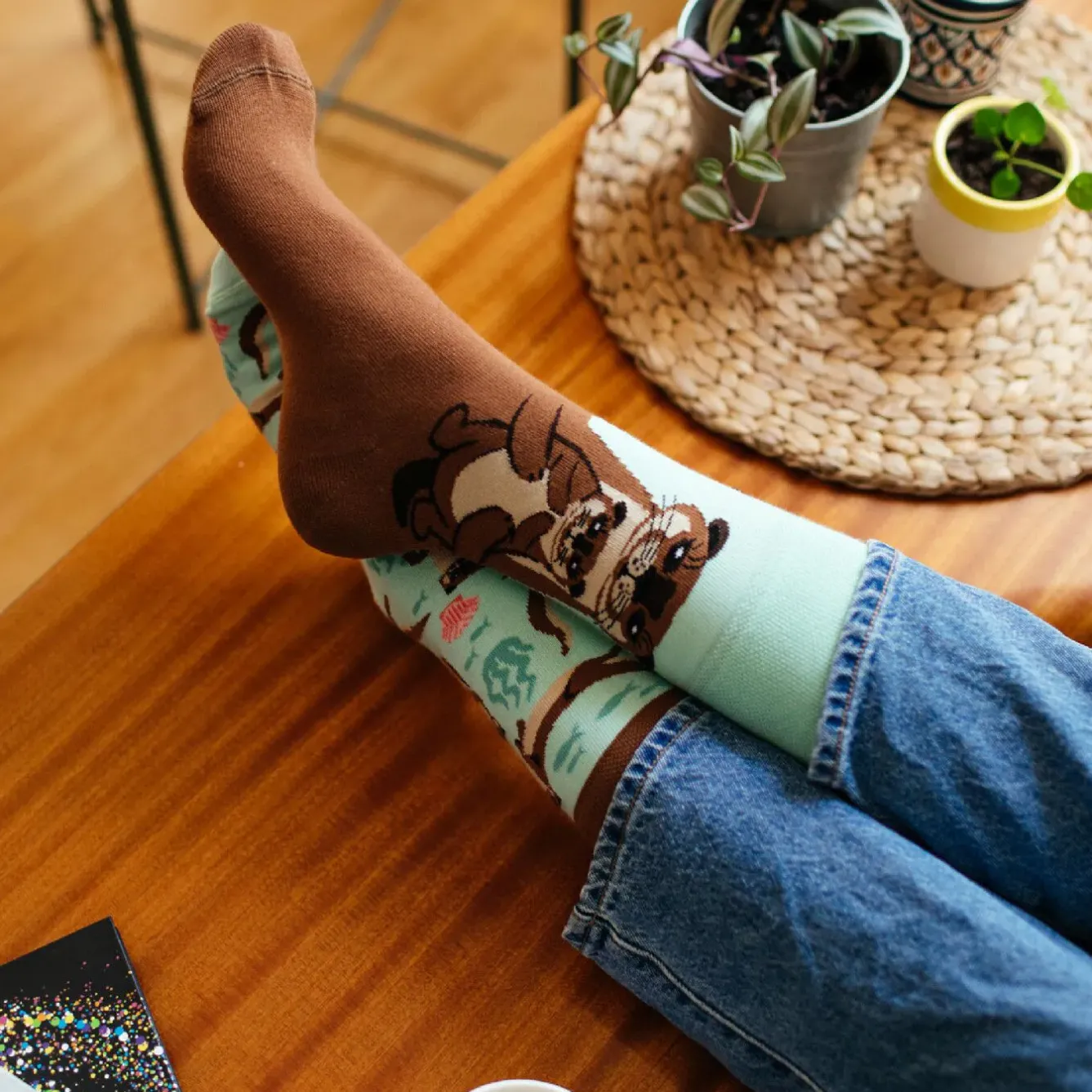 Discount NANU-NANA Socken, Otter Stories, Gr. 39-42