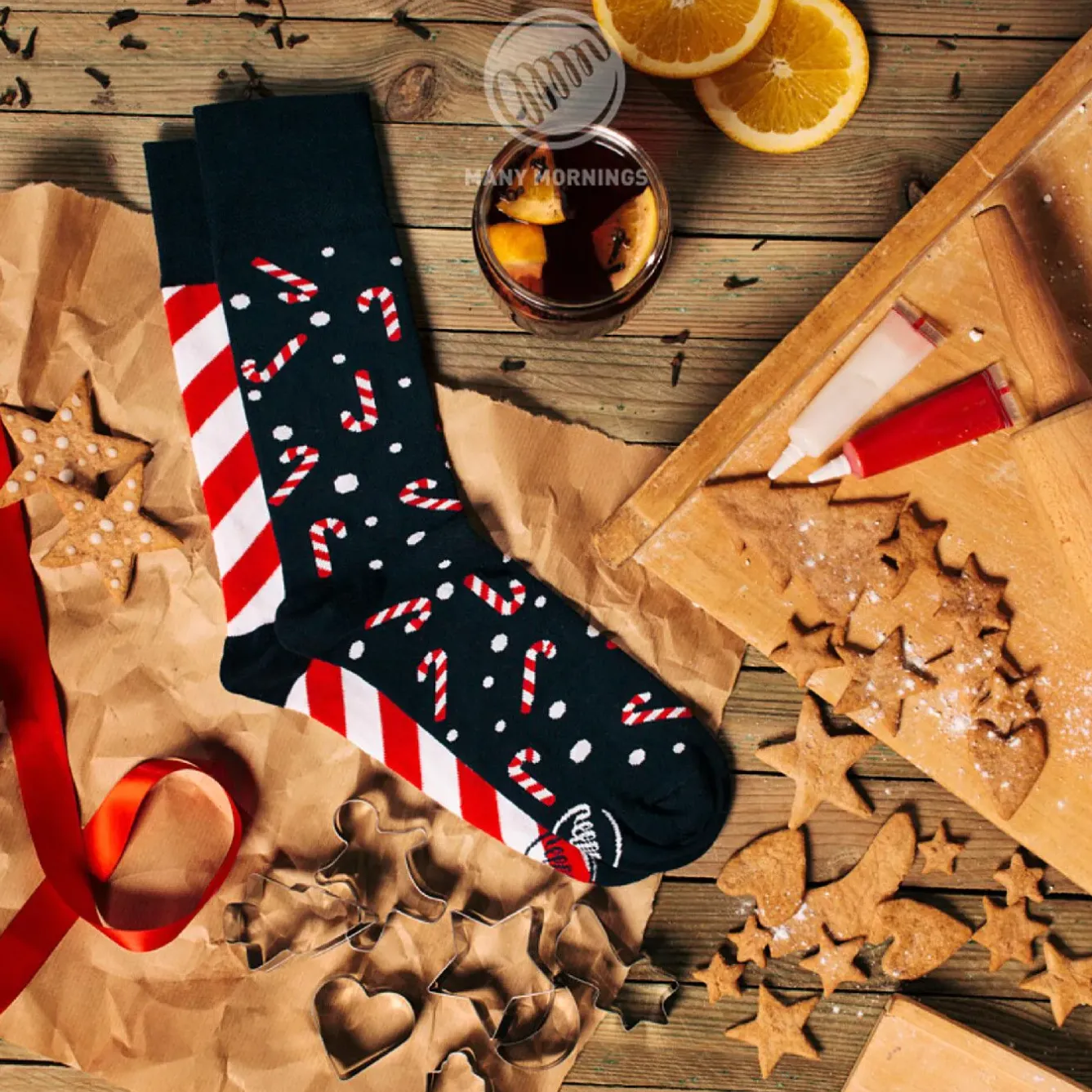 Discount NANU-NANA Socken Xmas, Sweet Xmas, Gr. 43-46