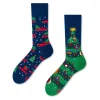 Fashion NANU-NANA Socken Xmas, Weihnachtsbaum, Gr. 39-42