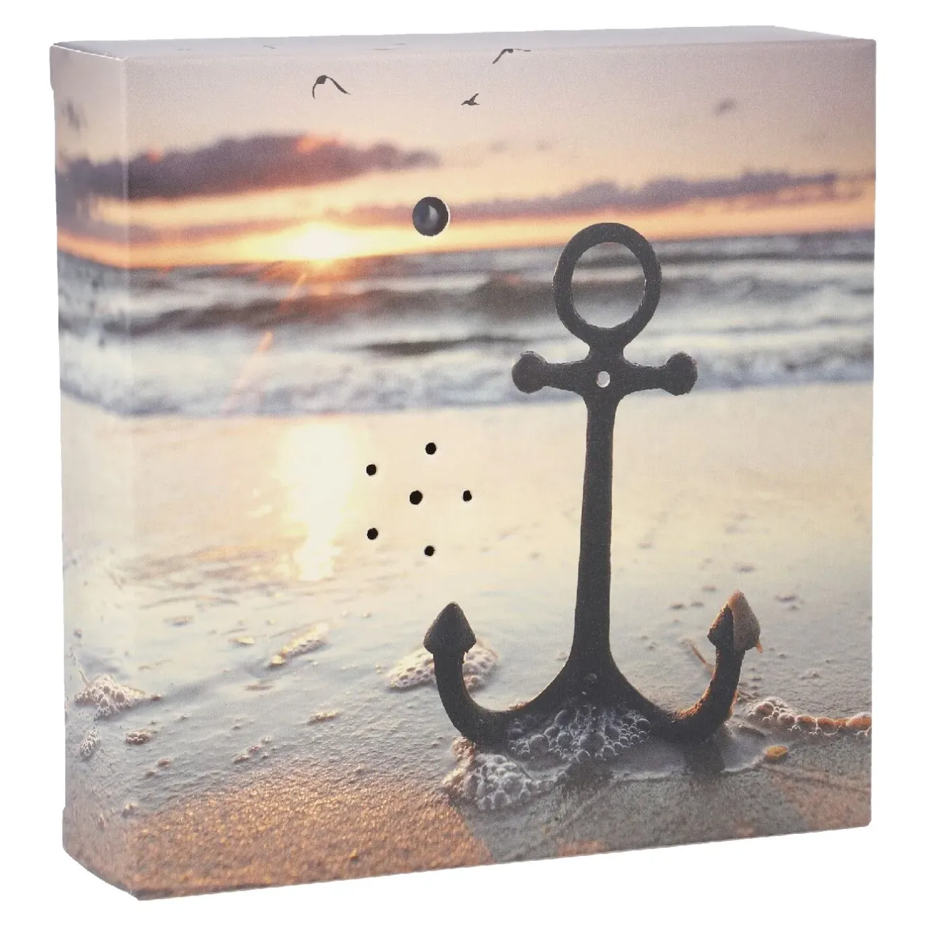 Outlet NANU-NANA Soundbox Bewegungssensor, Maritim, 12 Cm