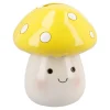 Clearance NANU-NANA Spardose Pilz, Gelb, 15 Cm