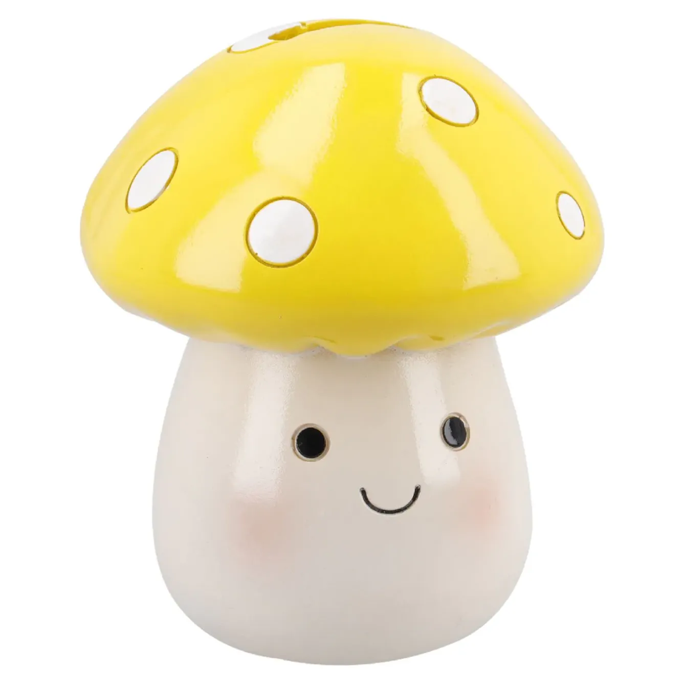 Clearance NANU-NANA Spardose Pilz, Gelb, 15 Cm