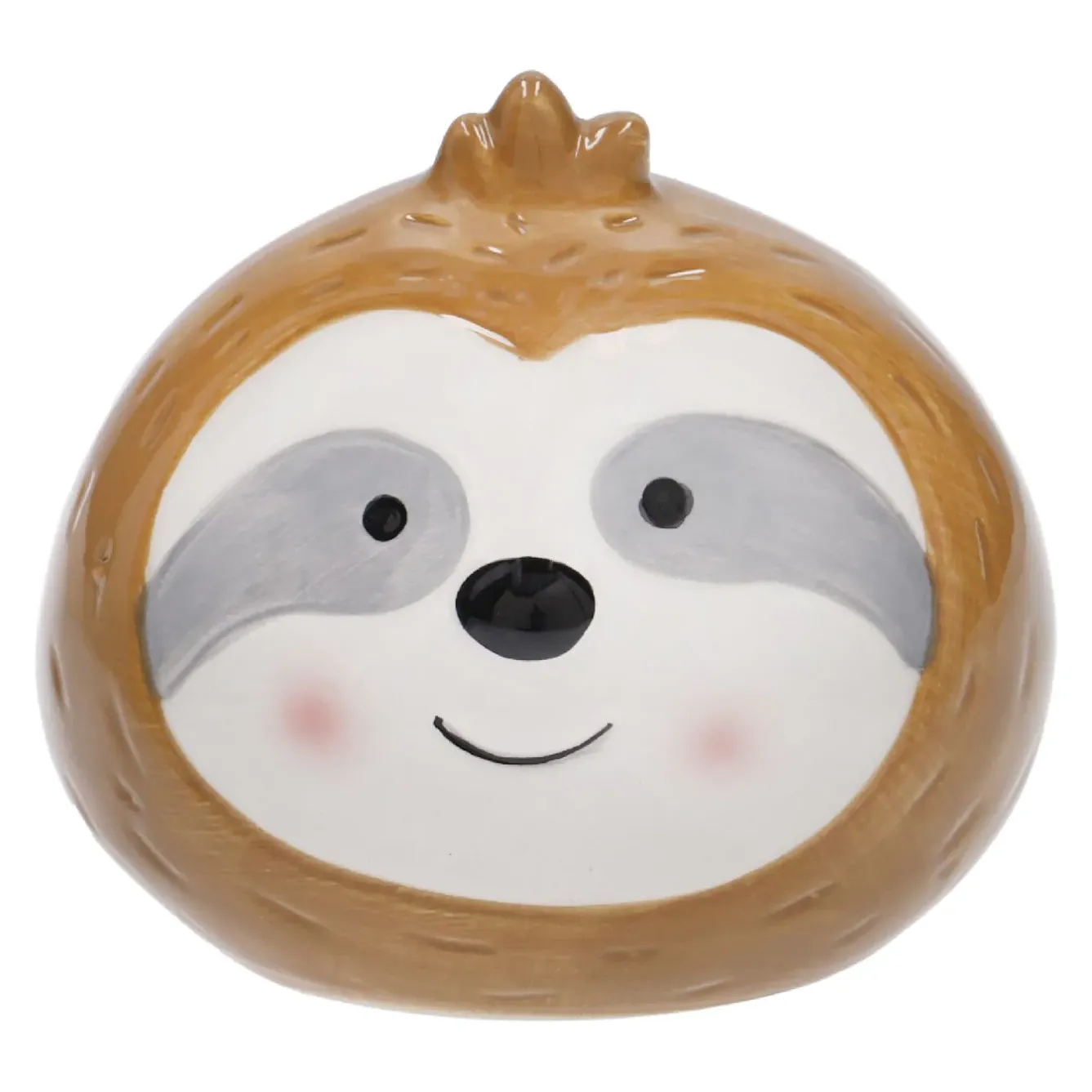 New NANU-NANA Spardose Tierkopf, Faultier