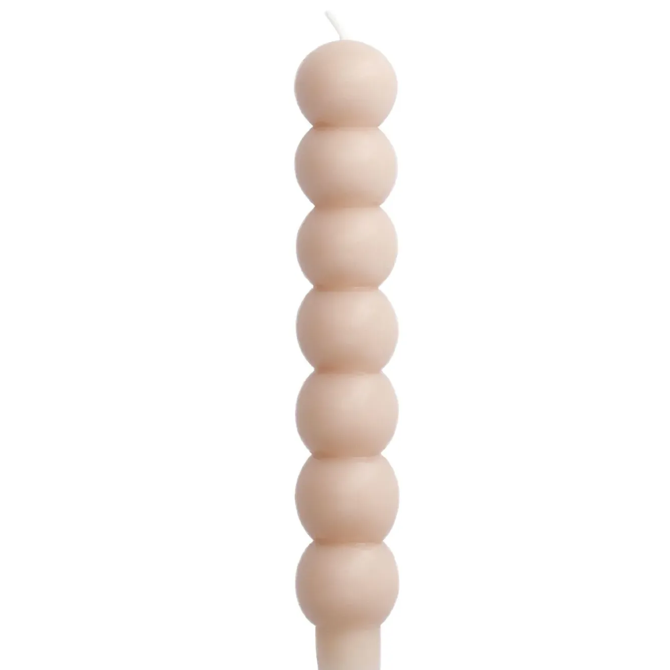 Sale NANU-NANA Stabkerze Bubbles, Taupe, 3 X 18.5 Cm