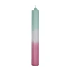 Outlet NANU-NANA Stabkerze Dip-Dye, Mint/altrosa, 18 Cm