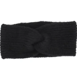 Best NANU-NANA Stirnband Melange Mit Knoten, Schwarz