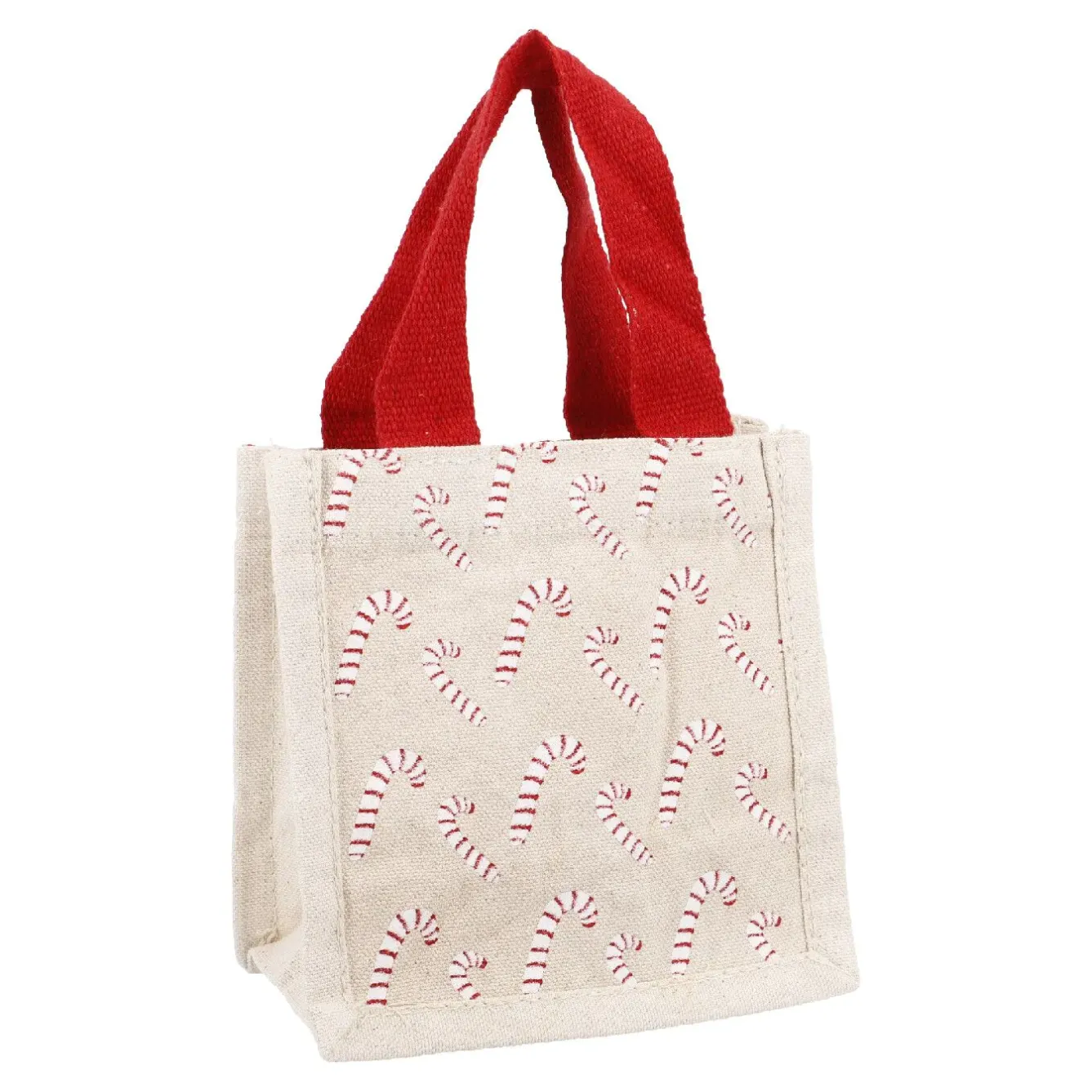 Discount NANU-NANA Tasche Weihnachten, Zuckerstange, 15 Cm