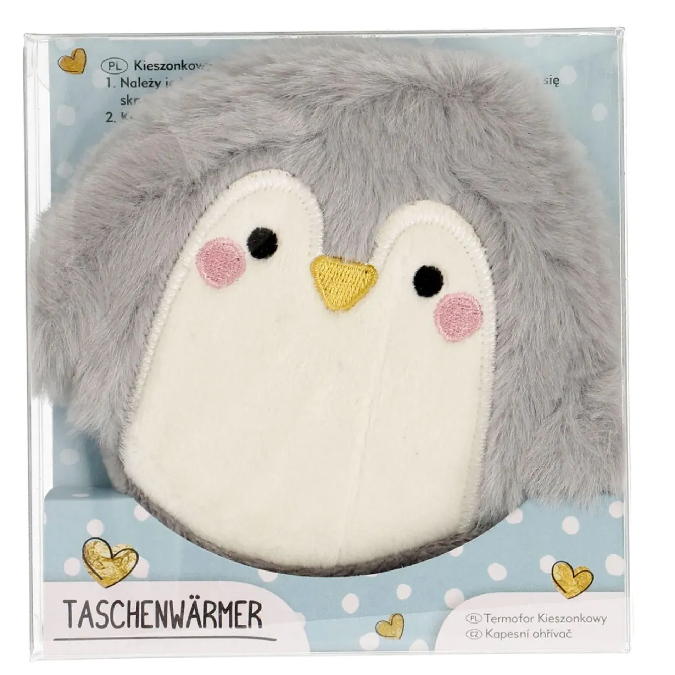 Hot NANU-NANA Taschenwärmer Fell, Pinguin