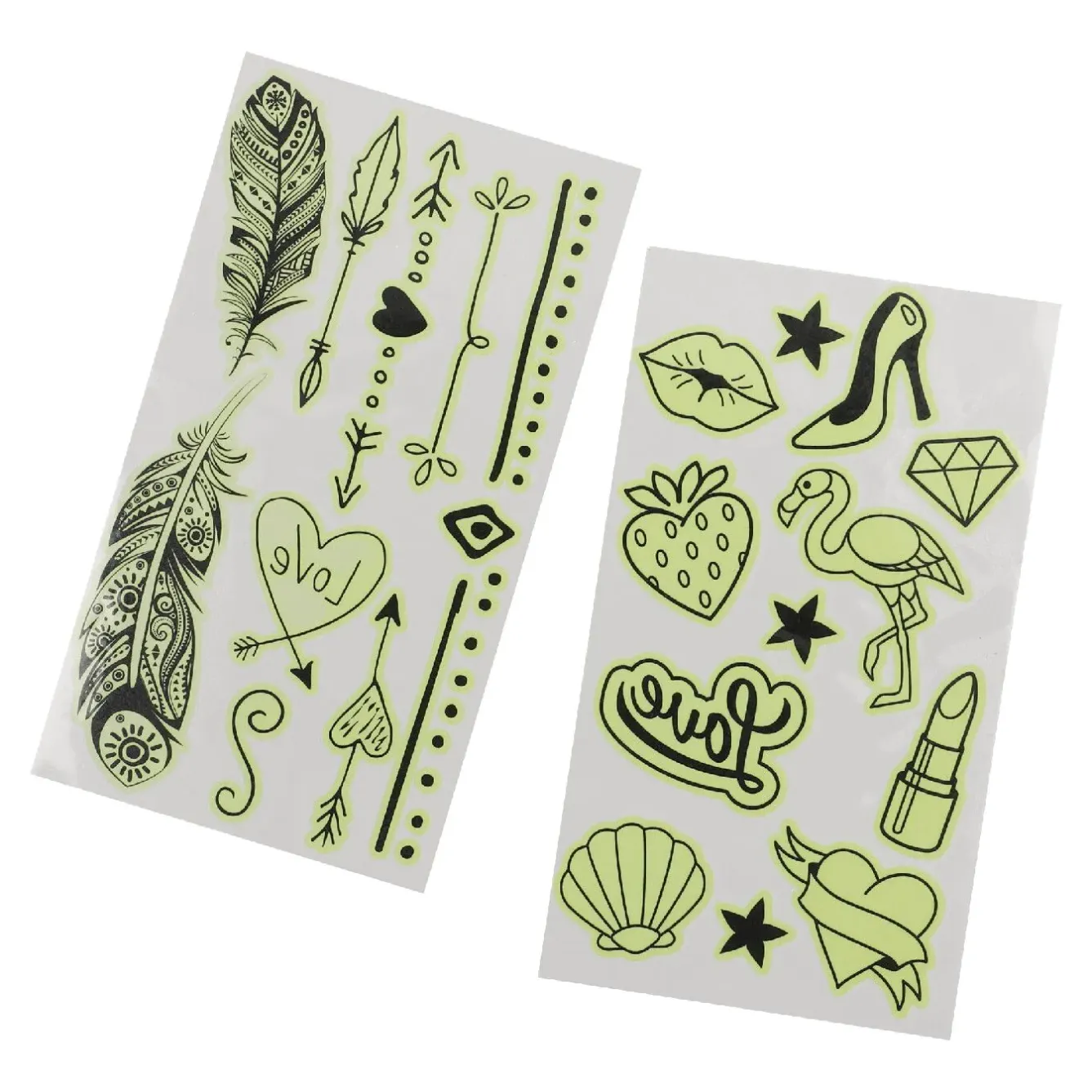 Discount NANU-NANA Tattoo-Set Glow, Mädchen