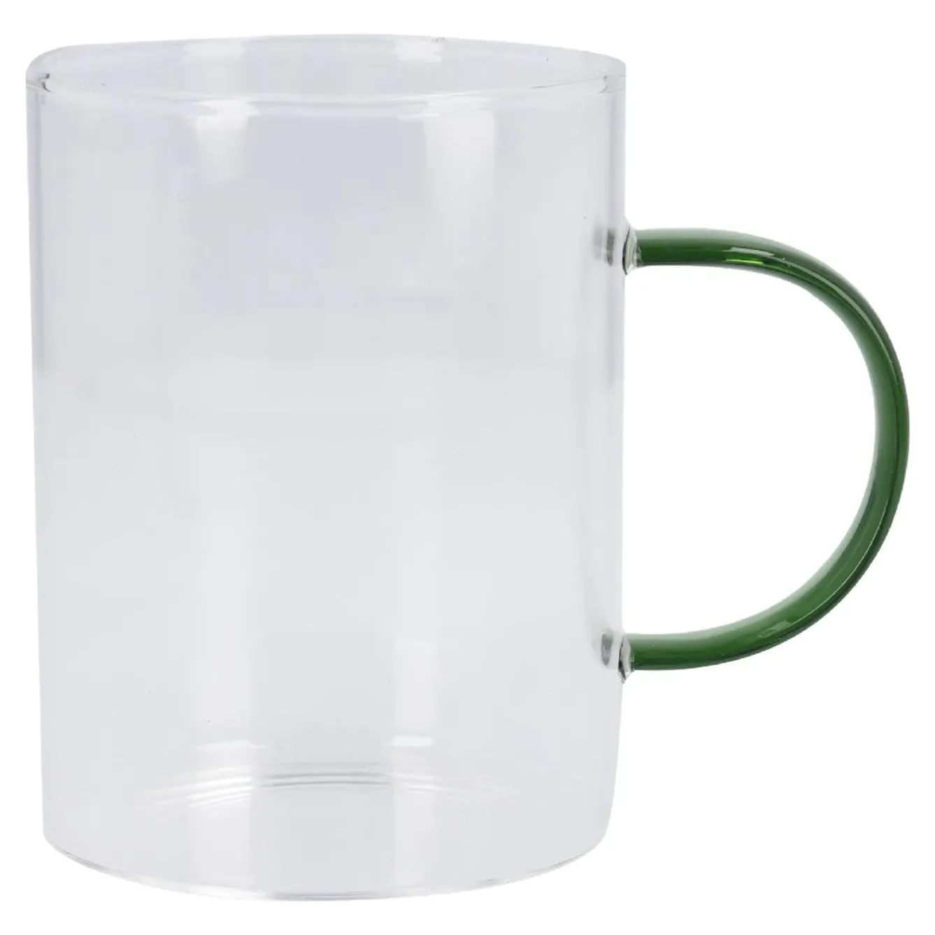 Hot NANU-NANA Teeglas Boro, Farbhenkel/grün, 400 Ml
