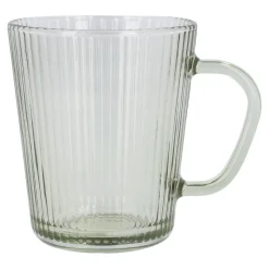 Hot NANU-NANA Teeglas Rillen, Grün, 300 Ml
