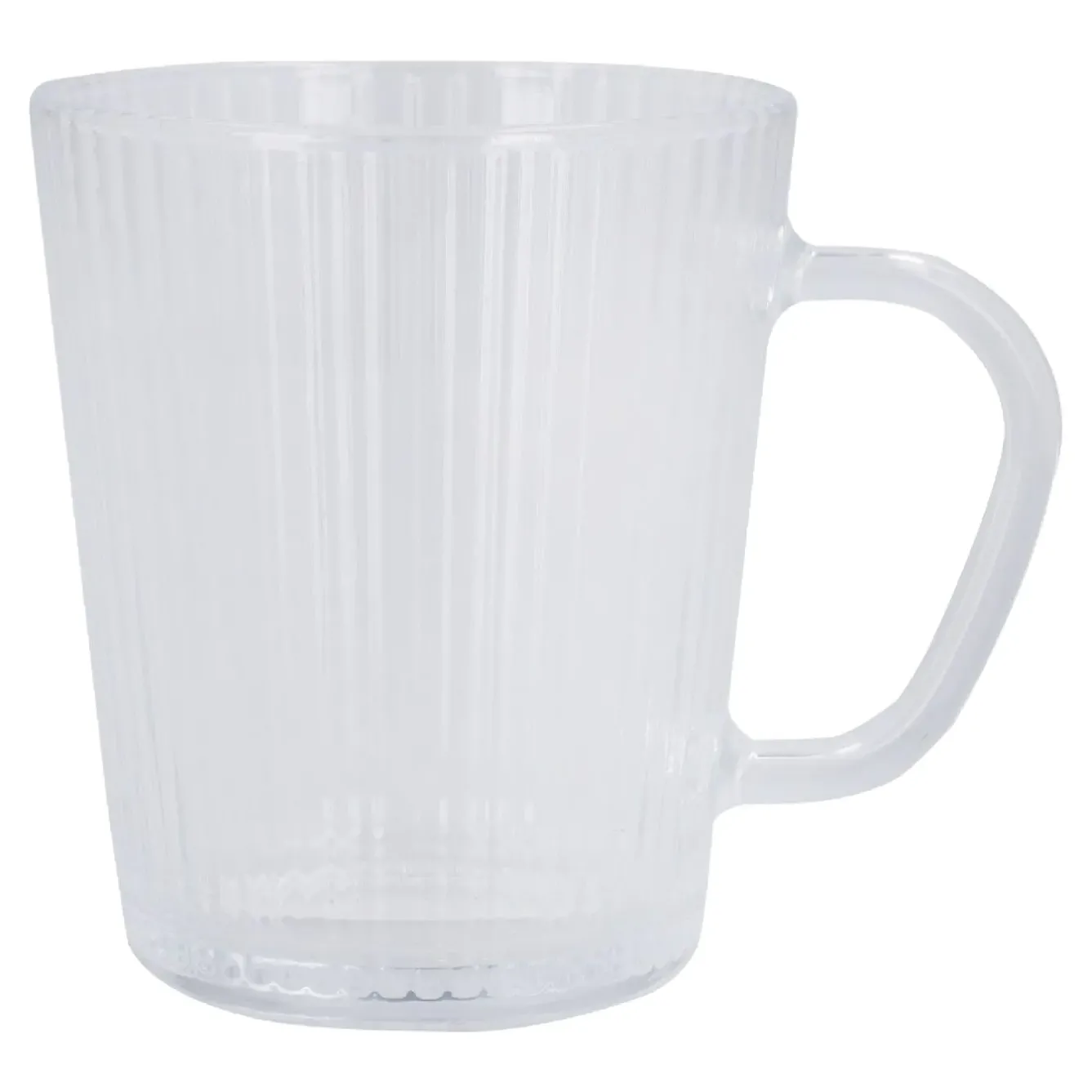 Hot NANU-NANA Teeglas Rillen, Klar, 300 Ml