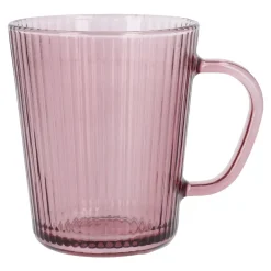 Sale NANU-NANA Teeglas Rillen, Rot, 300 Ml