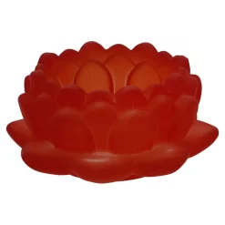 Sale NANU-NANA Teelichthalter Lotus, Orange, 9 X 4.3 Cm