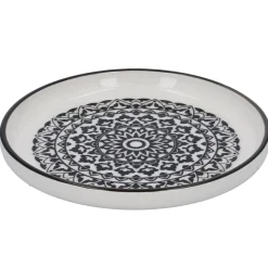 Hot NANU-NANA Teller China, Orient, Schw/wss, 16.5 Cm