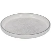 Outlet NANU-NANA Teller China, Striche, Dunkelgrau/wss, 16.5 Cm