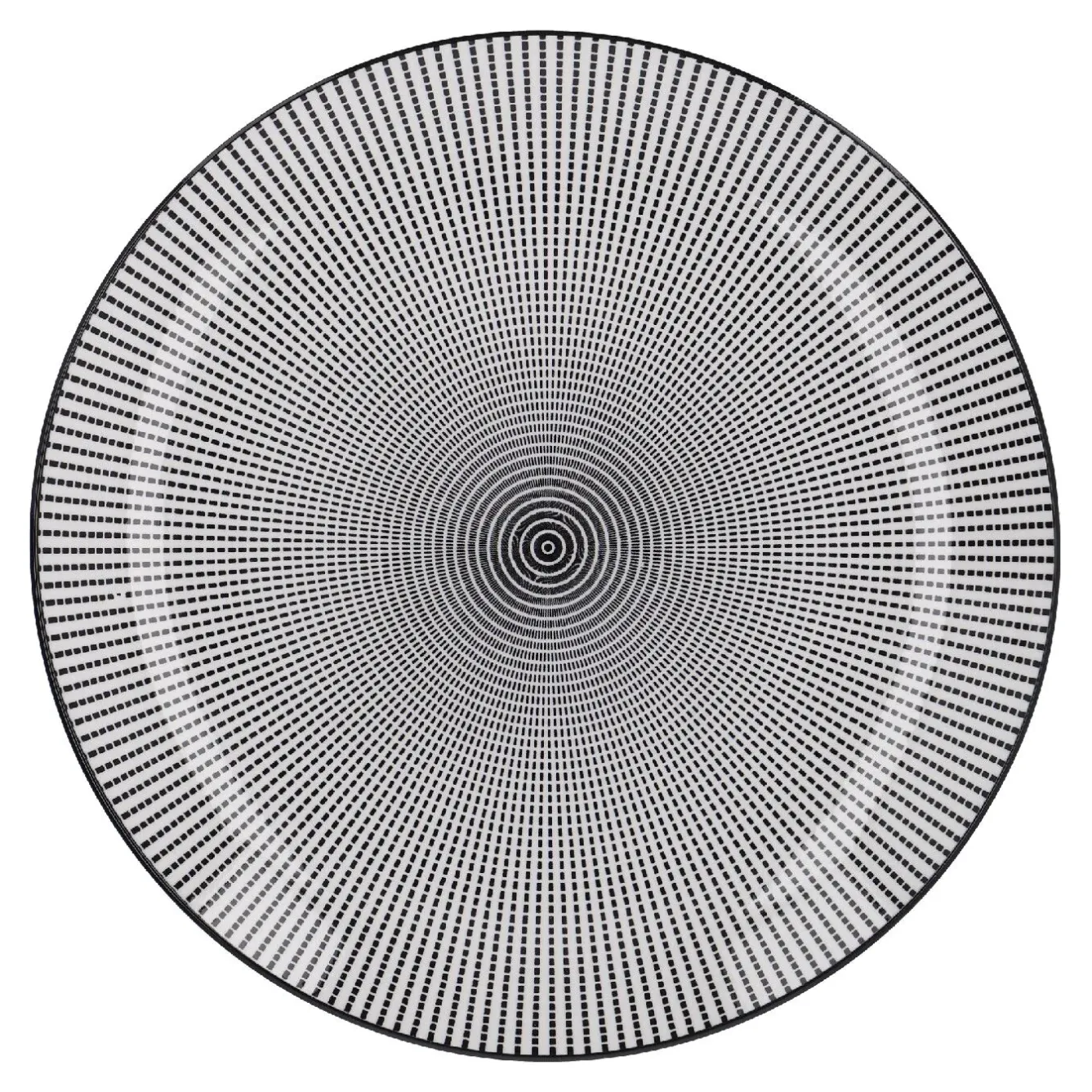 Fashion NANU-NANA Teller Malina, No. 2/Spirale/Kreis, 26 Cm
