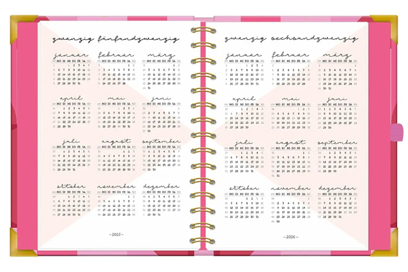 Sale NANU-NANA Terminplaner Premium 2025, Pink