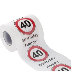 Hot NANU-NANA Toilettenpapier Birthday, 40 Jahre, 24 Meter