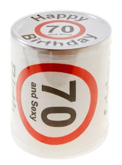 Sale NANU-NANA Toilettenpapier Birthday, 70 Jahre, 24 Meter