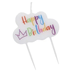 Hot NANU-NANA Tortenkerze Geburtstag, Bunt