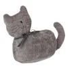 New NANU-NANA Türstopper Katze, Stehend/dunkelgrau, 32 X 25 Cm