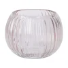 Best NANU-NANA Vase Rillen, Bauchig/rosa, 11.5 X 8.5 Cm