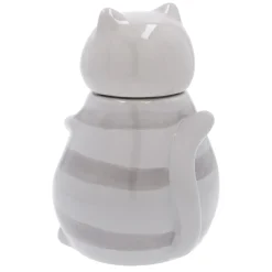 Outlet NANU-NANA Vorratsdose Katze, Grau, 20 Cm