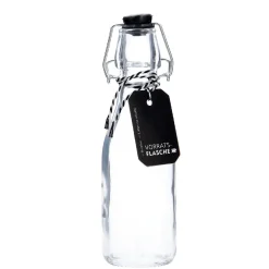 Hot NANU-NANA Vorratsflasche Mit Schwarzem Seil, Rund, 250 Ml