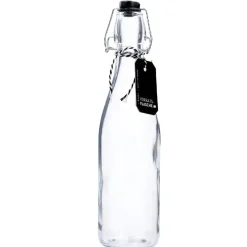 Sale NANU-NANA Vorratsflasche Mit Schwarzem Label, Rund, 500 Ml