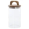 Hot NANU-NANA Vorratsglas Mit Holzdeckel, 1000 Ml