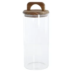 Fashion NANU-NANA Vorratsglas Mit Holzdeckel, 1400 Ml