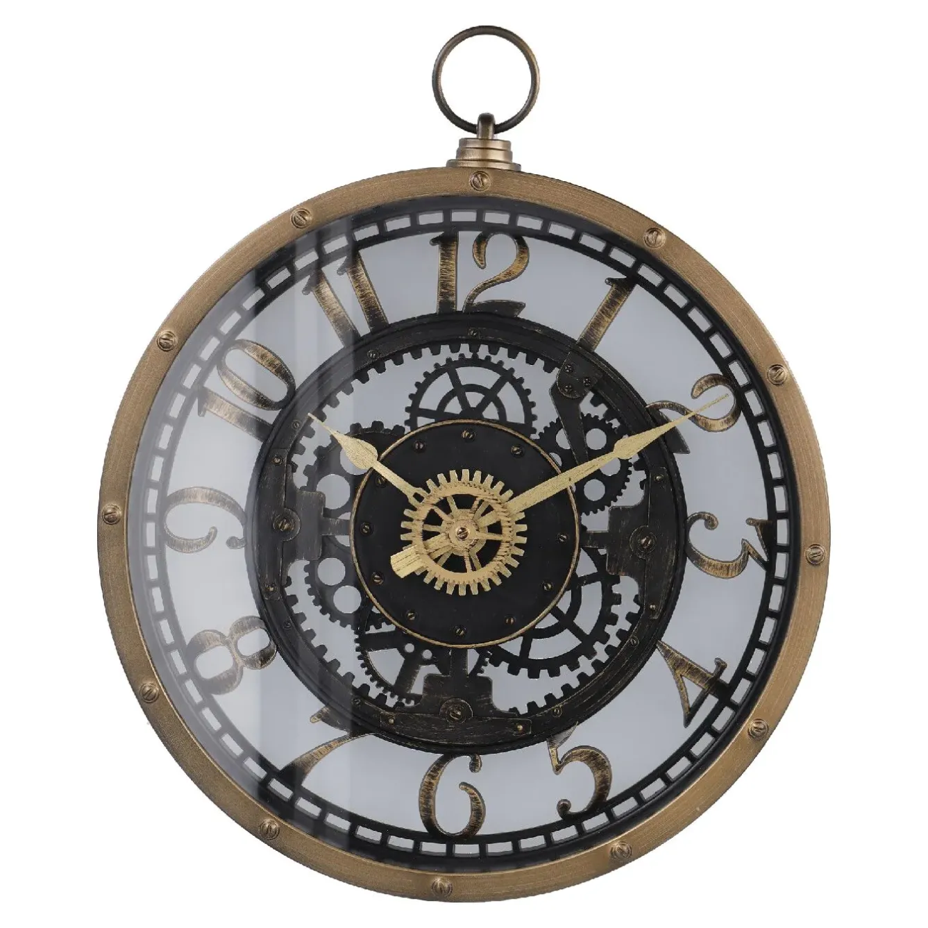 Outlet NANU-NANA Wanduhr Antik, Mechanisch, 27 Cm