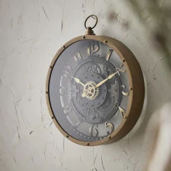 Outlet NANU-NANA Wanduhr Antik, Mechanisch, 27 Cm
