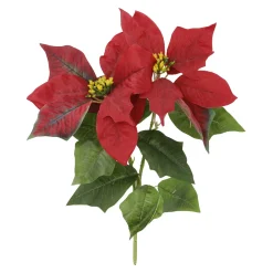 Best NANU-NANA Weihnachtsstern 2 Blüten/rot, 31 Cm