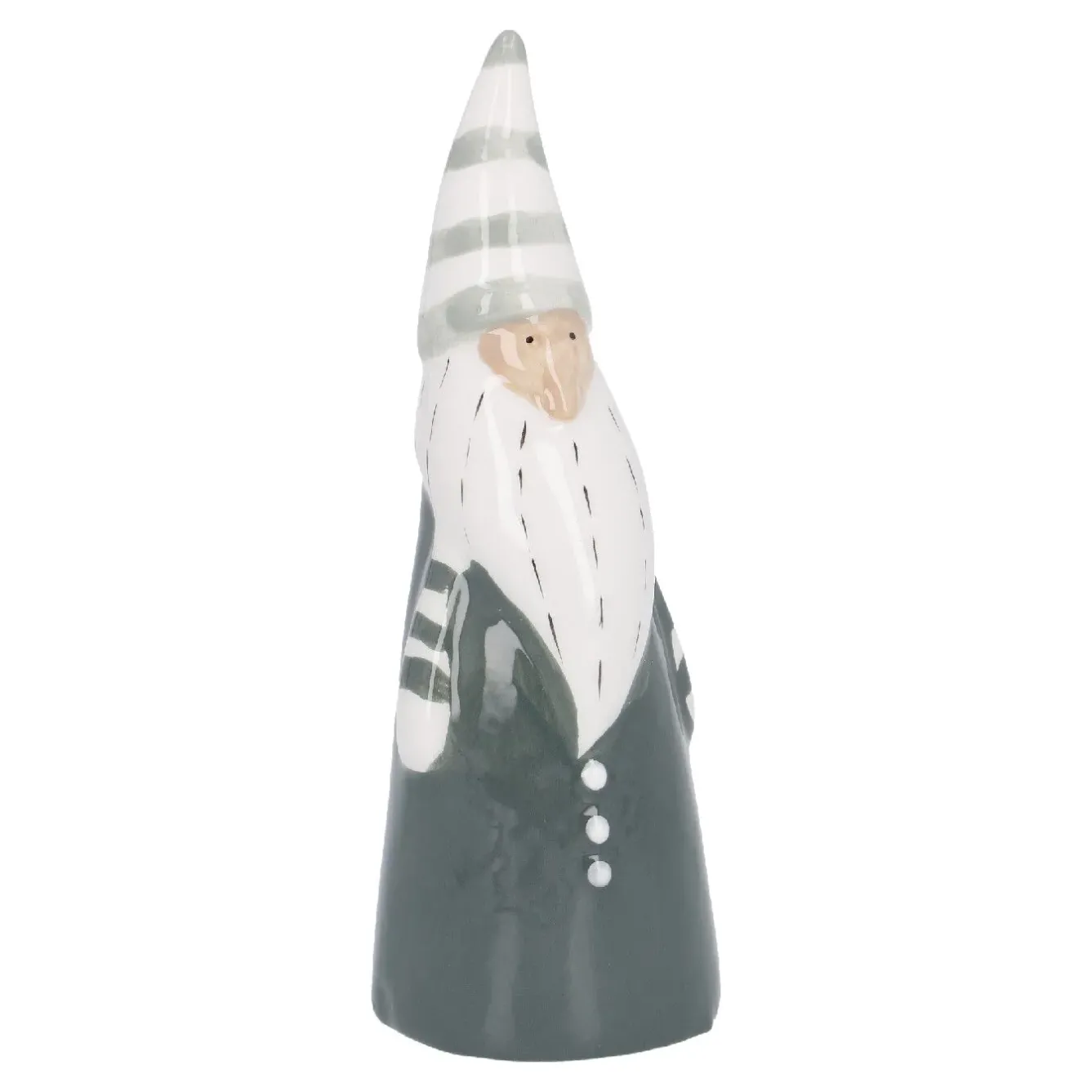 Online NANU-NANA Wichtel Streifenmütze, Grün, 14 Cm
