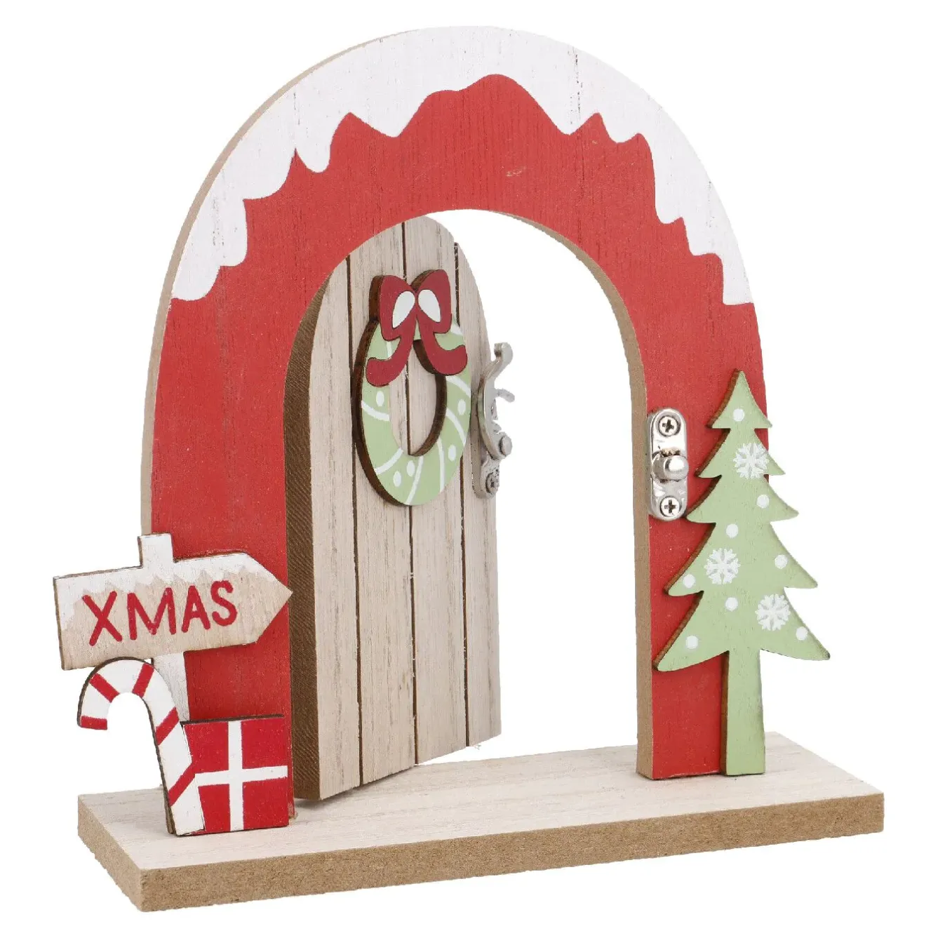 Clearance NANU-NANA Wichteltür Bogen, Türkranz, 16 Cm