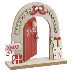 Fashion NANU-NANA Wichteltür Bogen, XMAS, 16 Cm