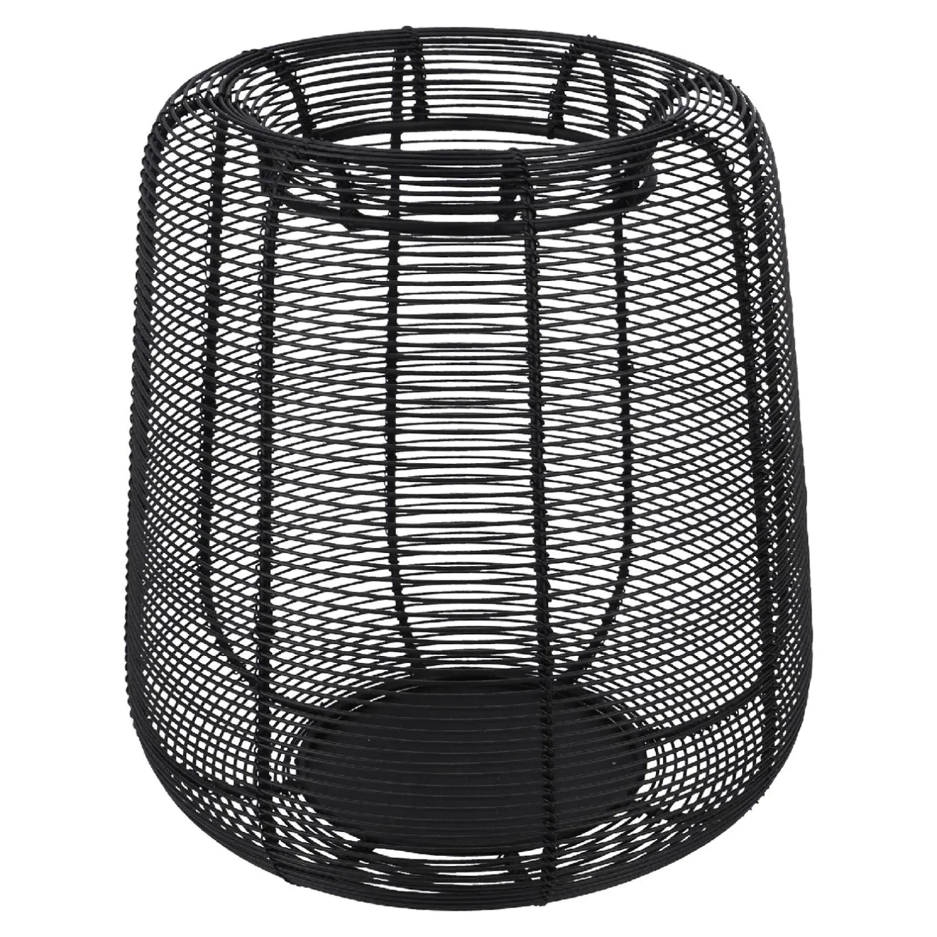 Outlet NANU-NANA Windlicht Draht, Schwarz, 22 X 24 Cm