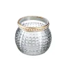 Sale NANU-NANA Windlicht Saira, Metallrand, Klar/Karo, 5 Cm