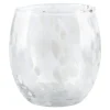 Outlet NANU-NANA Windlicht Tupfen, Bauchig/weiß, 12 Cm